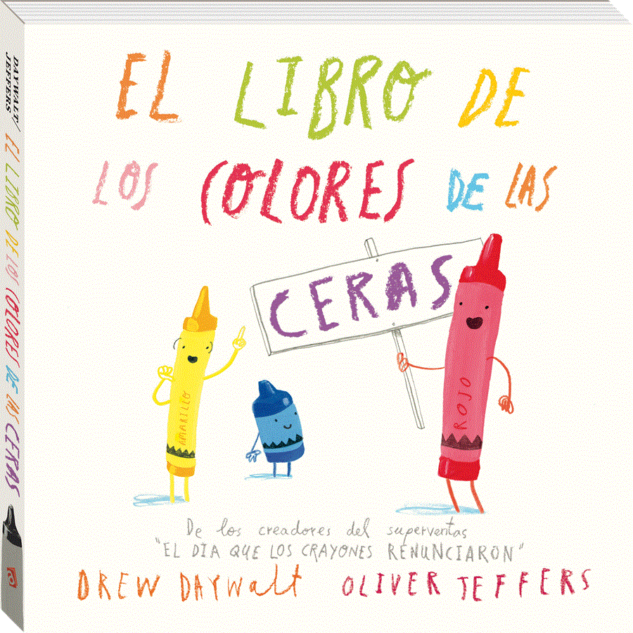 El libro de los colores de las ceras | 978-84-16394-87-6 | Oliver Jeffers, Drew Daywalt | Álbumes ilustrados, libros informativos y objetos literarios.
