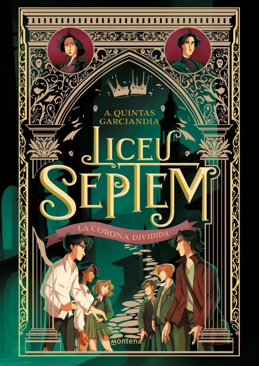 Liceu Septem 3 - La corona dividida CATALÀ | 9788410298064 | Quintas Garciandia, A. | àlbums il·lustrats, llibres informatius i objetes literaris