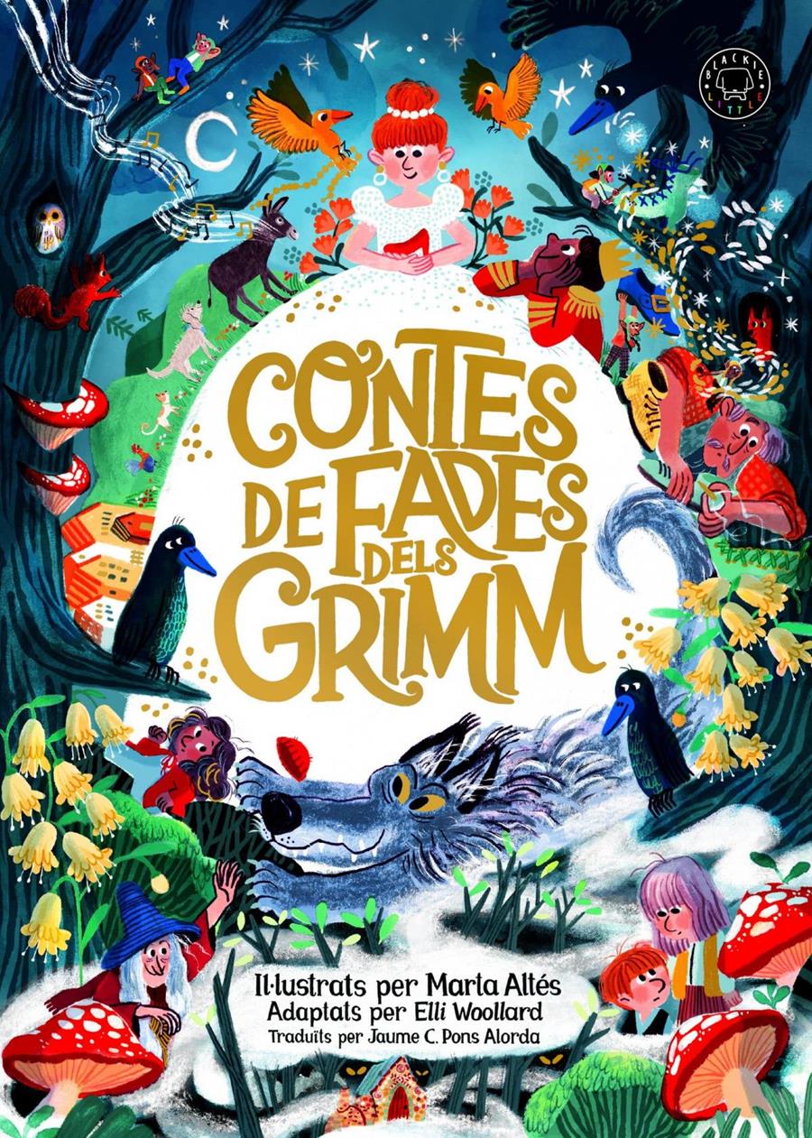 Contes de fades dels Grimm | 9788419172419 | Grimm | àlbums il·lustrats, llibres informatius i objetes literaris