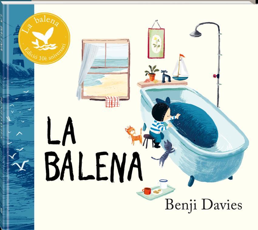 La balena. 10 aniversari. | 9788418762482 | Davies, Benji | àlbums il·lustrats, llibres informatius i objetes literaris