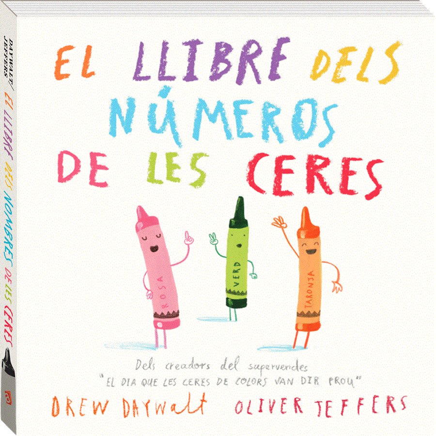 El llibre dels números de les ceres | 978-84-16394-88-3 | Oliver Jeffers, Drew Daywalt | Álbumes ilustrados, libros informativos y objetos literarios.