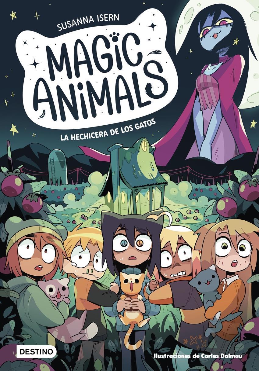 Magic Animals 5. La hechicera de los gatos | 9788408280408 | Isern, Susanna | Álbumes ilustrados, libros informativos y objetos literarios.