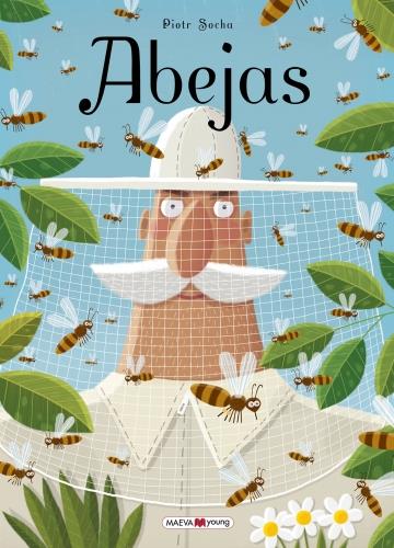 Abejas | 978-84-16690-06-0 | Piotr Socha | Álbumes ilustrados, libros informativos y objetos literarios.