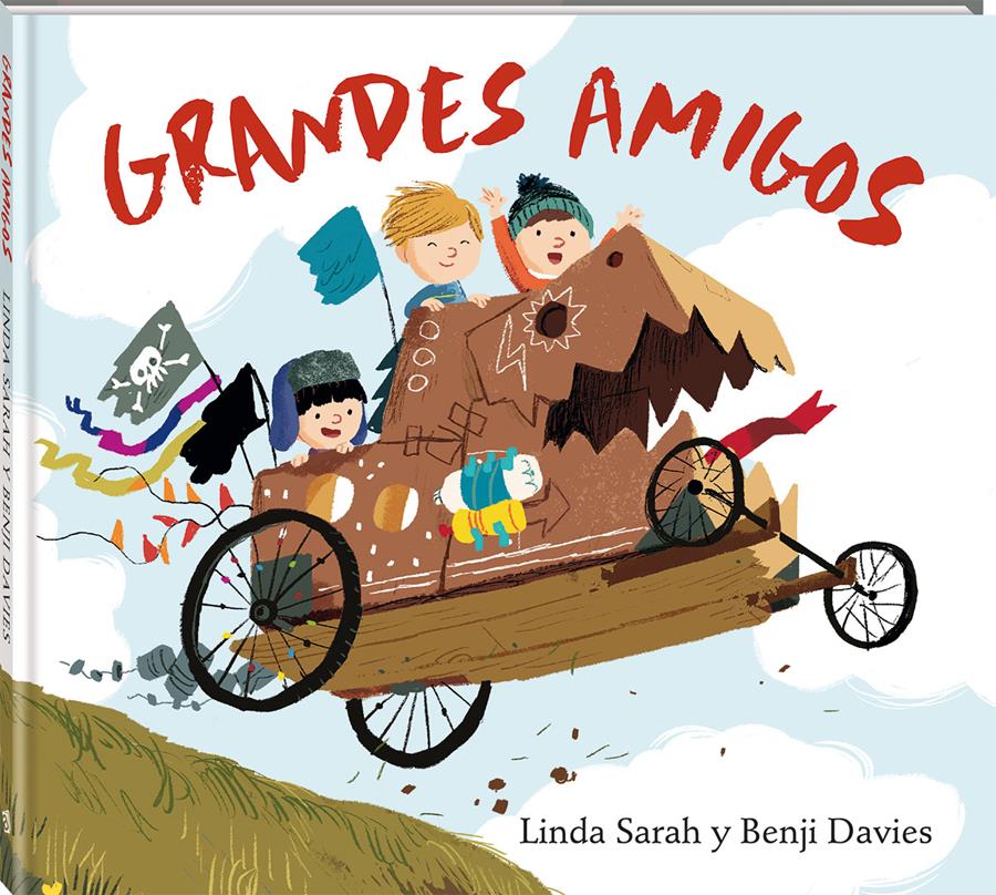 Grande amigos | 978-84-16394-32-6 | Linda Sarah | Álbumes ilustrados, libros informativos y objetos literarios.