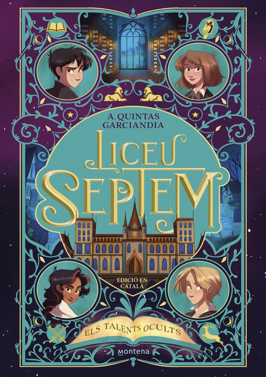 LICEU SEPTEM 1. ELS TALENTS OCULTS | 9788410050556 | Quintas Garciandia, Alba | àlbums il·lustrats, llibres informatius i objetes literaris