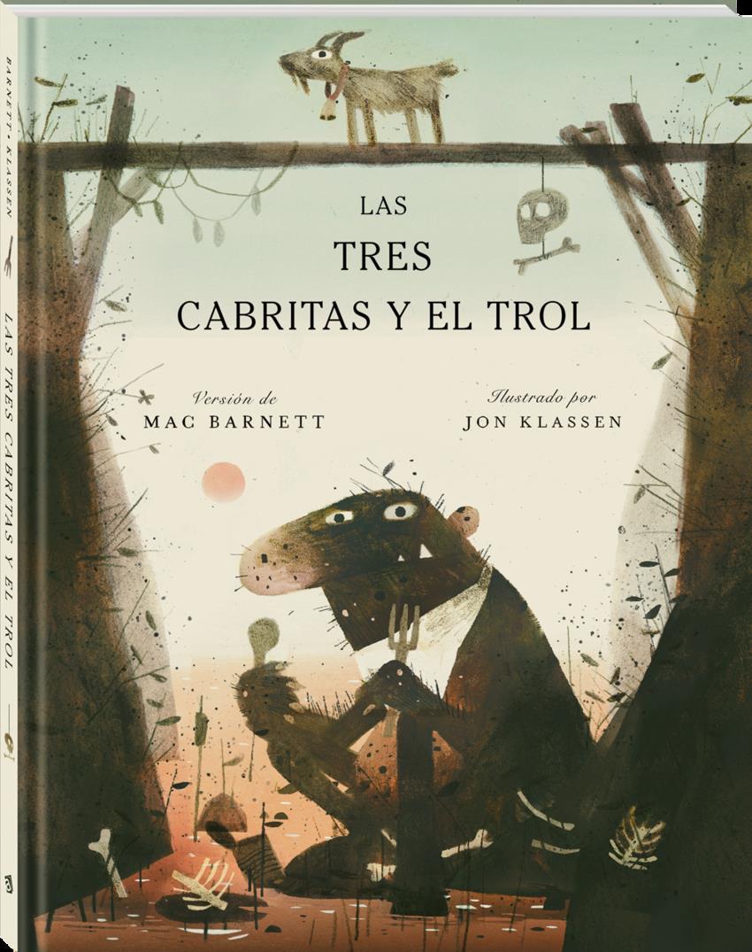 Las tres cabritas y el trol | 9788418762390 | Barnett, Mac | Álbumes ilustrados, libros informativos y objetos literarios.