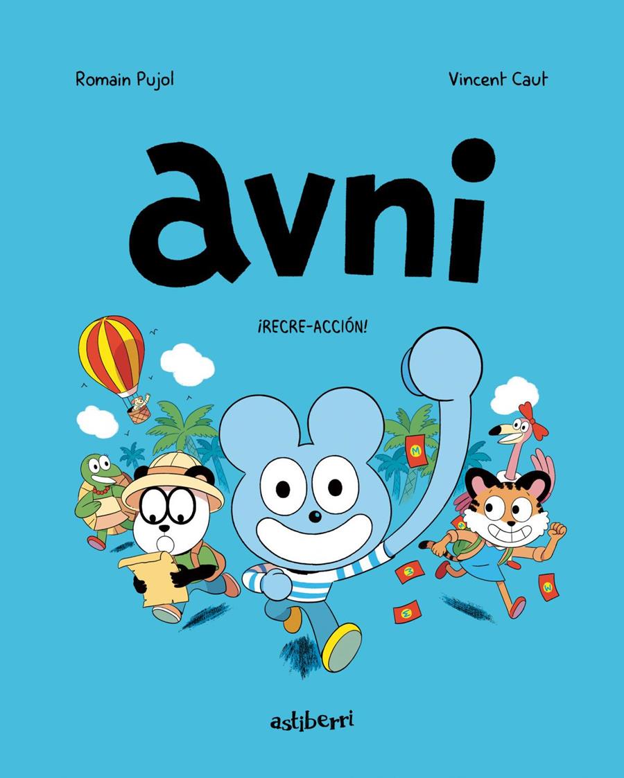 Avni 3. ¡Recre-acción! | 9788418215797 | PUJOL, ROMAIN | Álbumes ilustrados, libros informativos y objetos literarios.
