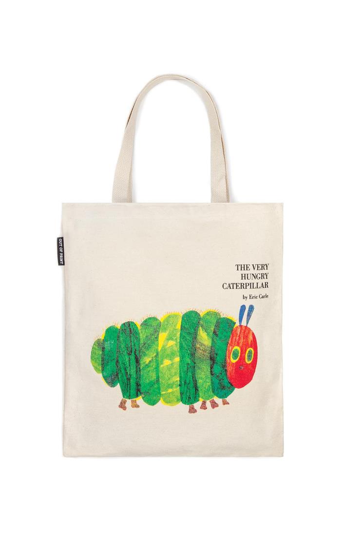 Tote Bag The Very Hungry Caterpillar | Tote02_Cater | àlbums il·lustrats, llibres informatius i objetes literaris
