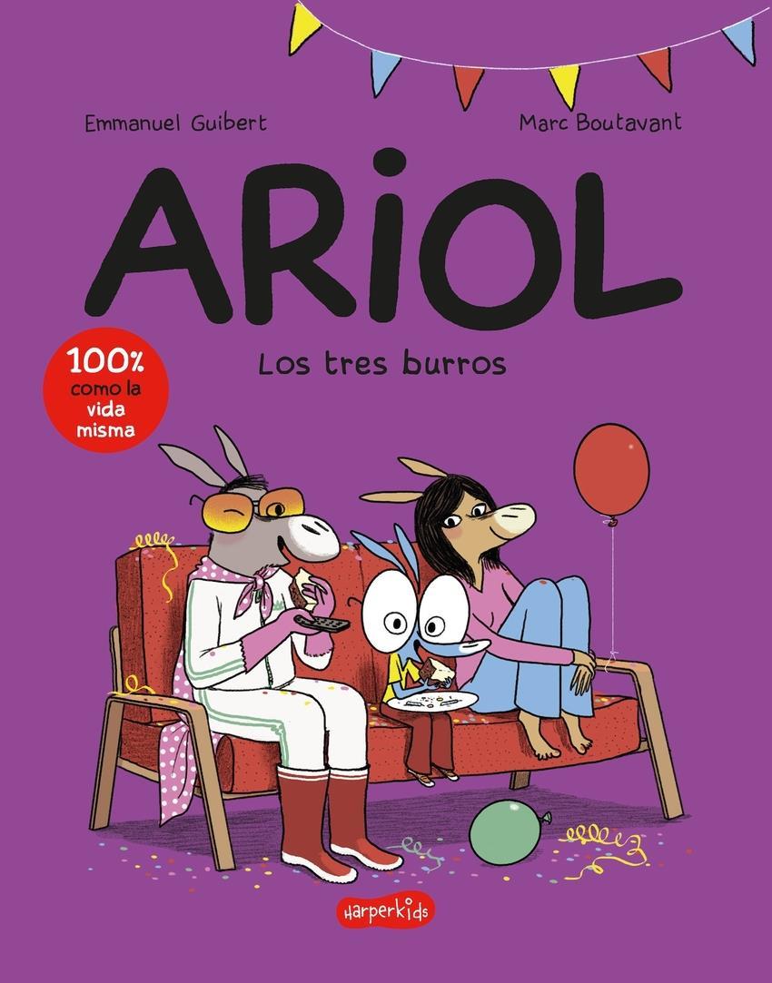 Ariol 8. Los tres burros | 9788419802408 | Guibert, Emmanuel | Álbumes ilustrados, libros informativos y objetos literarios.