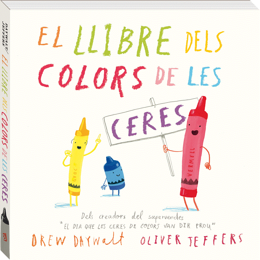 El llibre dels colors de les ceres | 978-84-16394-86-9 | Oliver Jeffers, Drew Daywalt | Álbumes ilustrados, libros informativos y objetos literarios.