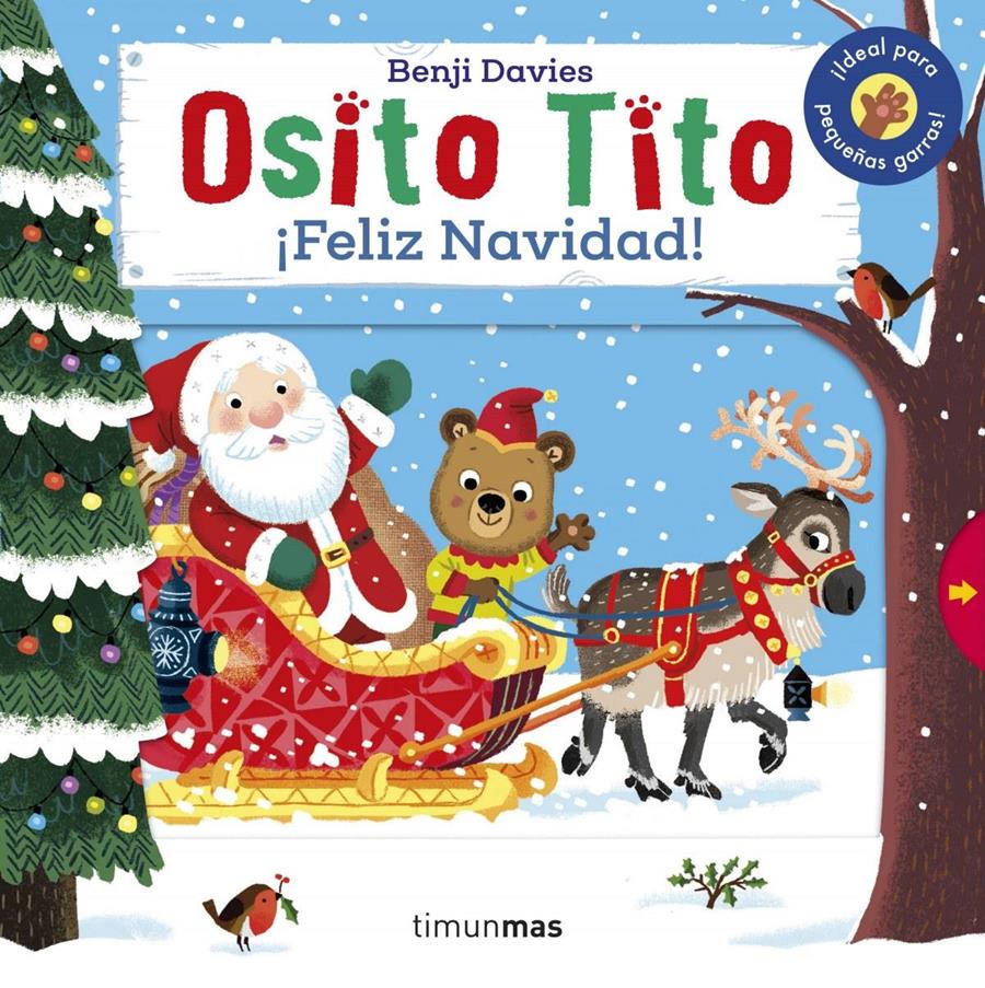 Osito Tito. ¡Feliz Navidad! | 9788408229711 | Davies, Benji | Álbumes ilustrados, libros informativos y objetos literarios.