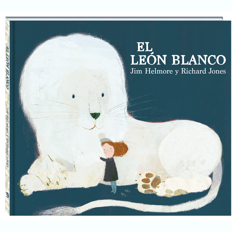 El león blanco | 978-84-16394-63-0 | Jim Helmore, Richard Jones | Álbumes ilustrados, libros informativos y objetos literarios.