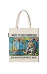 Tote Bag Where the Wild Things Are | Tote01_WildThings | àlbums il·lustrats, llibres informatius i objetes literaris