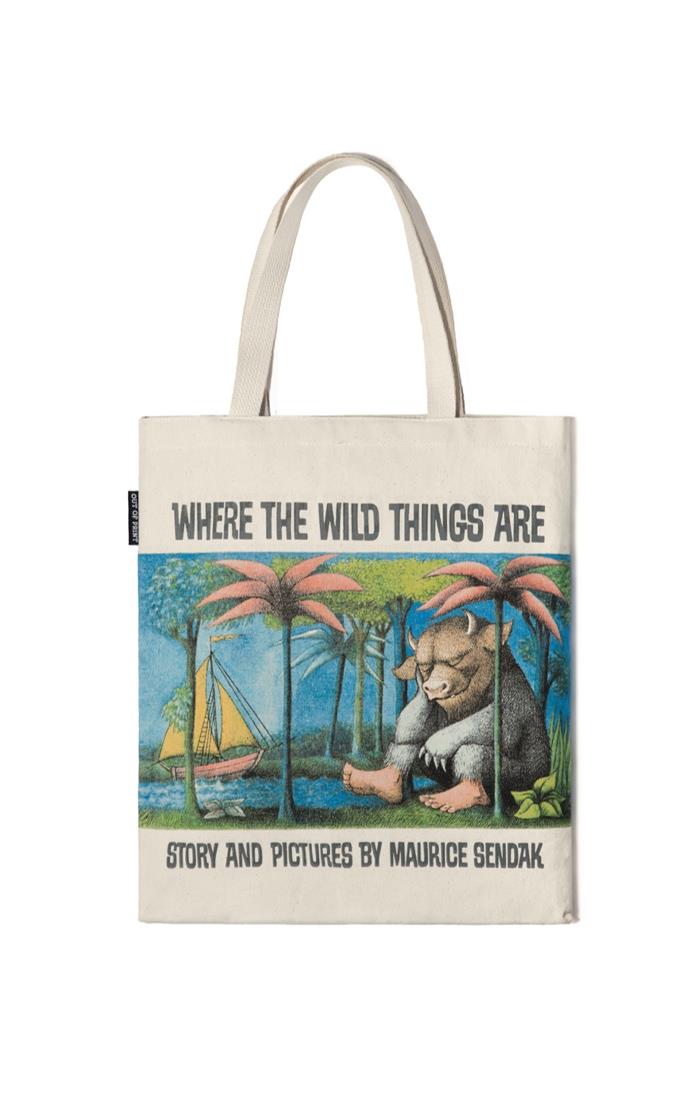 Tote Bag Where the Wild Things Are | Tote01_WildThings | Álbumes ilustrados, libros informativos y objetos literarios.