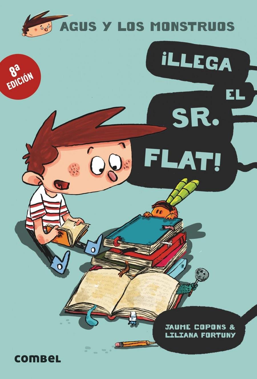 ¡Llega el Sr. Flat! | 9788498259117 | Jaume Copons | Álbumes ilustrados, libros informativos y objetos literarios.