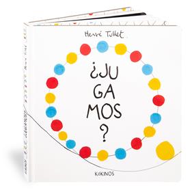 ¿Jugamos? | 978-84-16126-48-4 | Hervé Tullet | Álbumes ilustrados, libros informativos y objetos literarios.