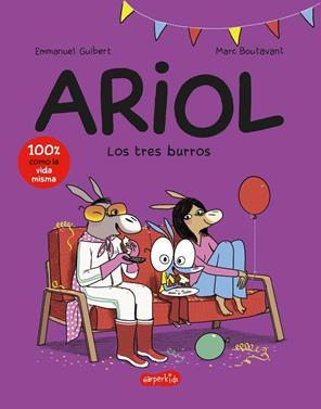 Ariol 8. Los tres burros | 9788419802408 | Guibert, Emmanuel | àlbums il·lustrats, llibres informatius i objetes literaris