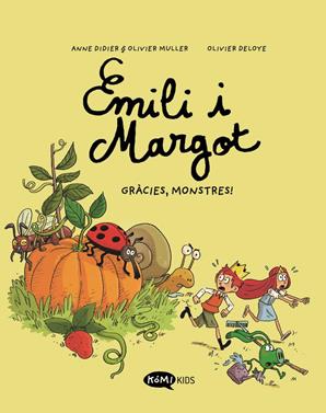 Emili i Margot 4 Gràcies, monstres! | 9788419183439 | Didier, Anne | àlbums il·lustrats, llibres informatius i objetes literaris