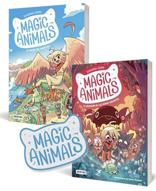 Pack Magic Animals Parche '23 | 9788408273677 | Isern, Susanna | Álbumes ilustrados, libros informativos y objetos literarios.