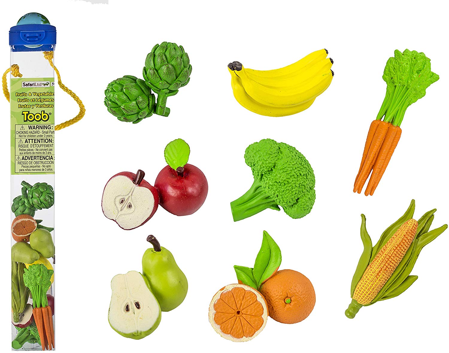 Miniaturas Safari de frutas y verduras