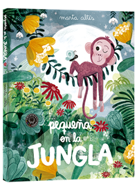 Pequeña en la jungla | 978-84-16290-86-4 | Marta Altés | Álbumes ilustrados, libros informativos y objetos literarios.